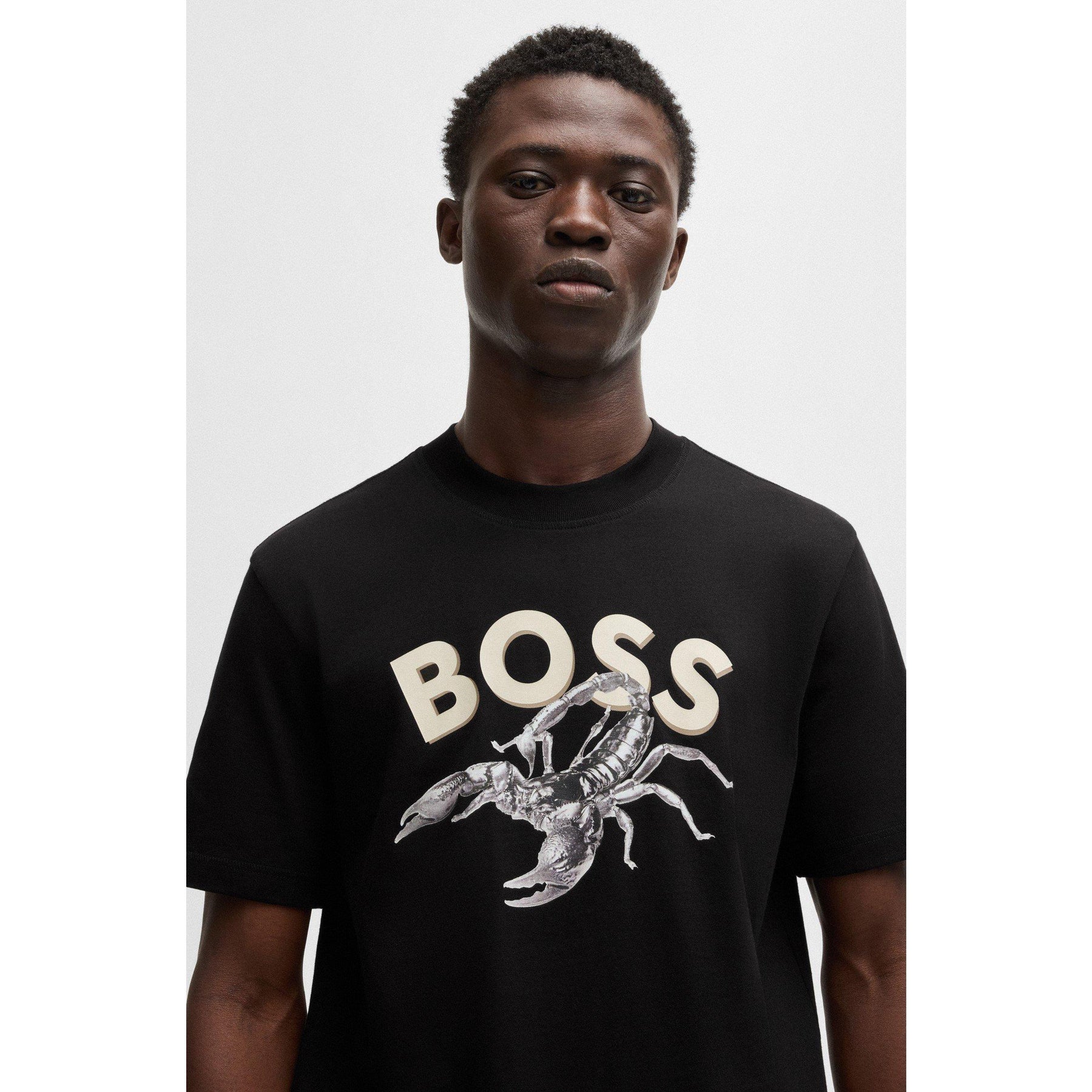 Men's fish Cotton T-Shirt, Eye-catching Graphic Design