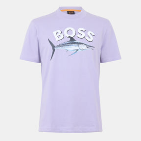 Men's fish Cotton T-Shirt, Eye-catching Graphic Design