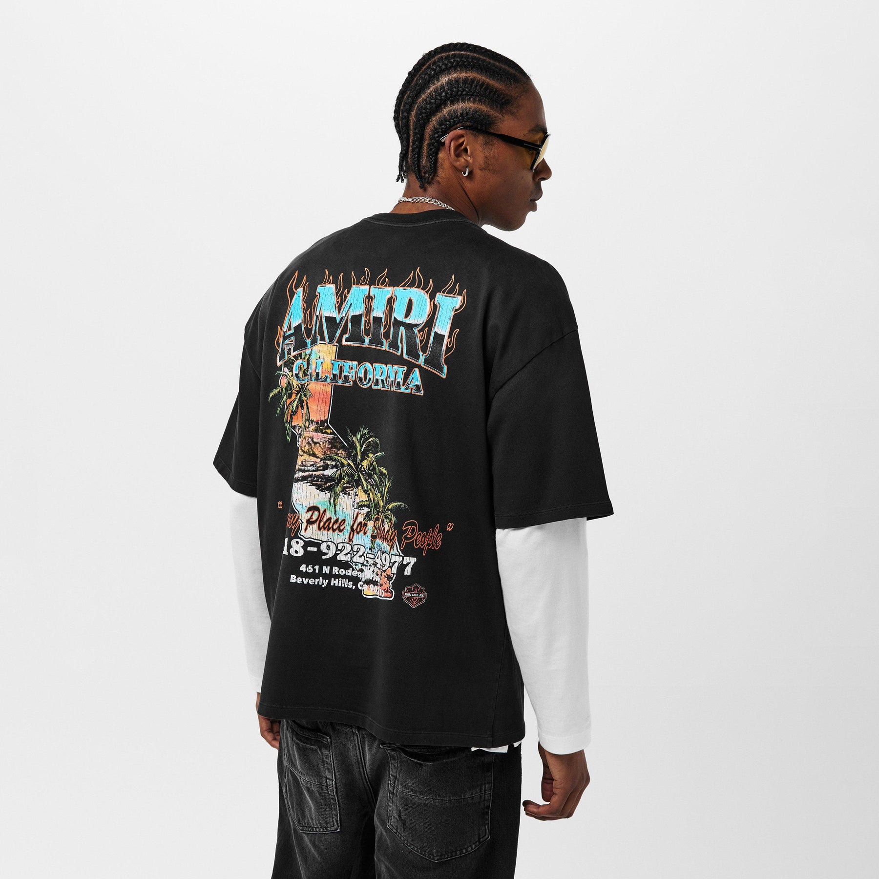 Amiri Sunny OS Tee Sn54