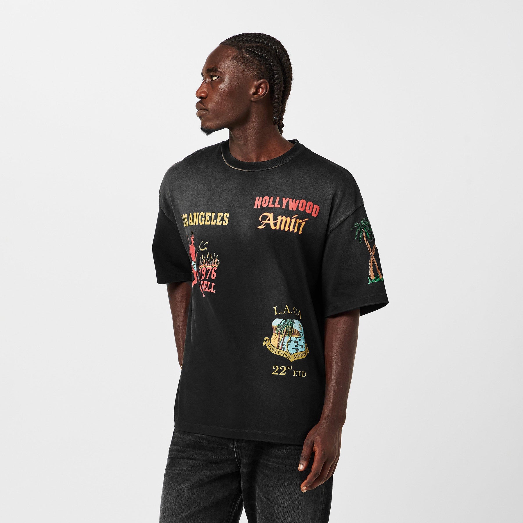 Amiri Sinners OS Tee Sn53