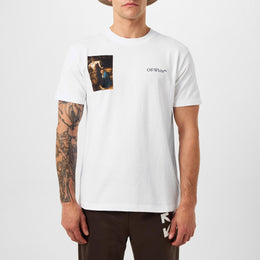 Men's Lute-Print T-Shirt, Caravaggio Artwork