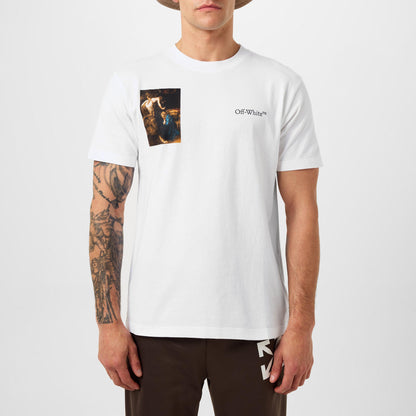 Men's Lute-Print T-Shirt, Caravaggio Artwork