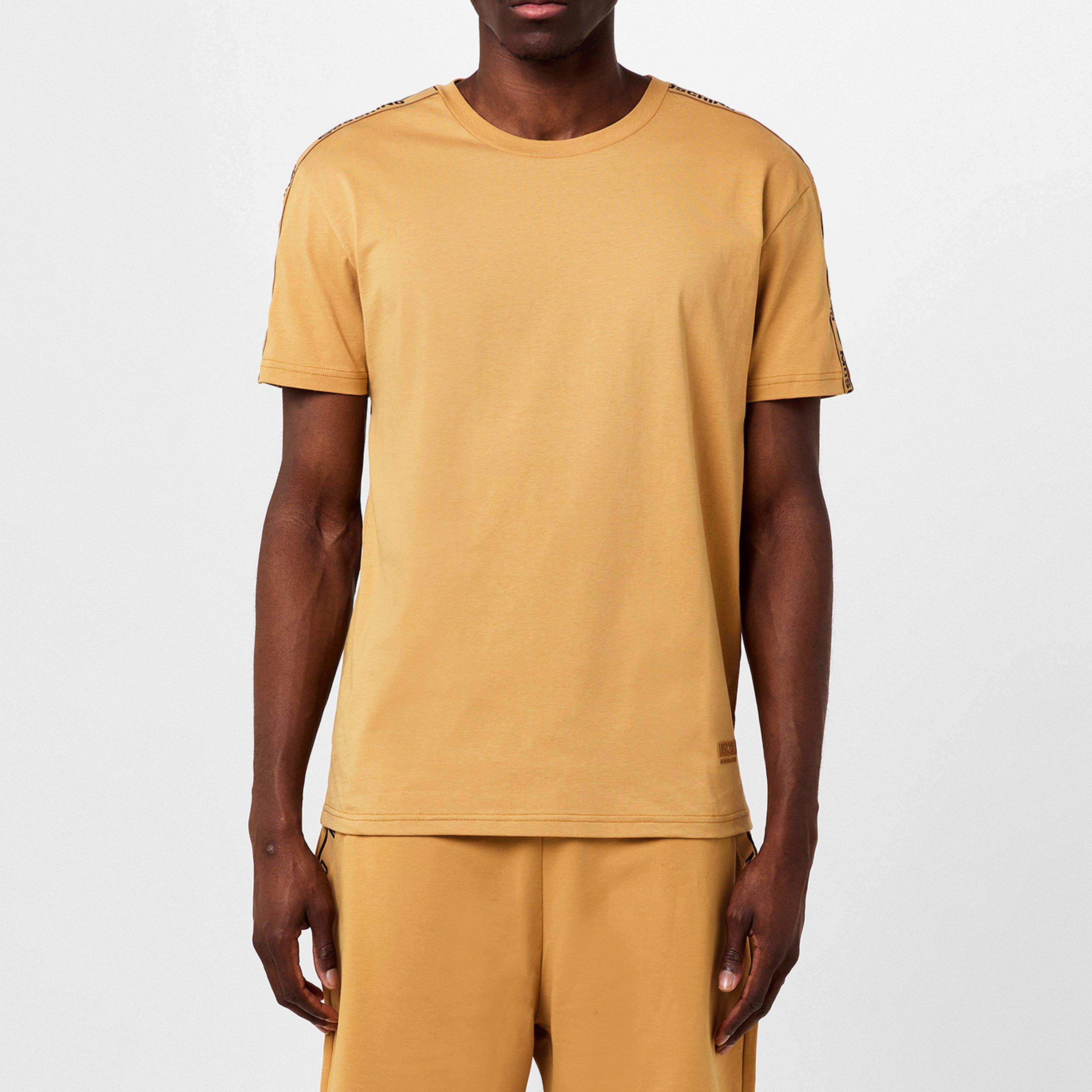 Men's Tape Logo Regular Fit T-Shirt