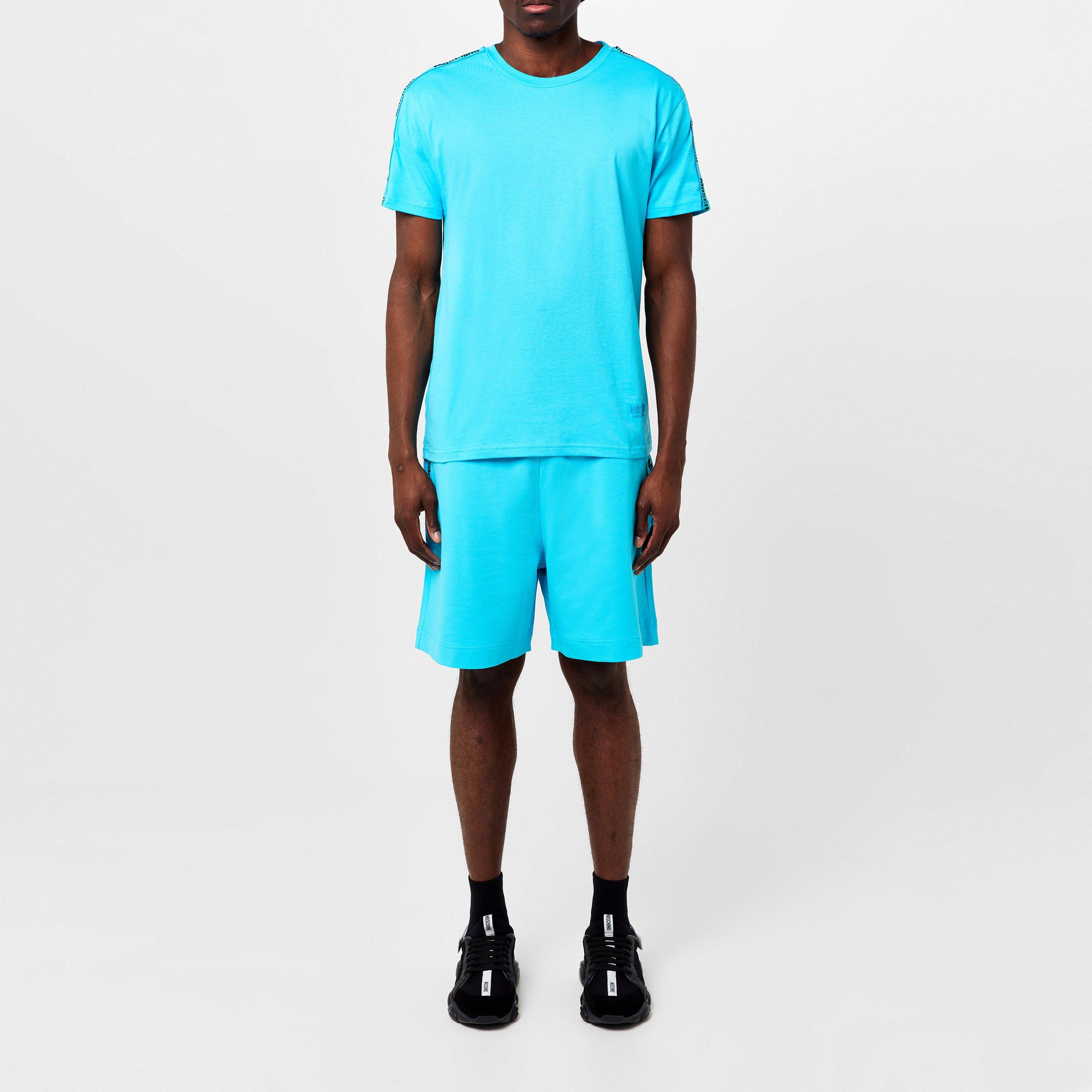 Men's Tape Logo Regular Fit T-Shirt