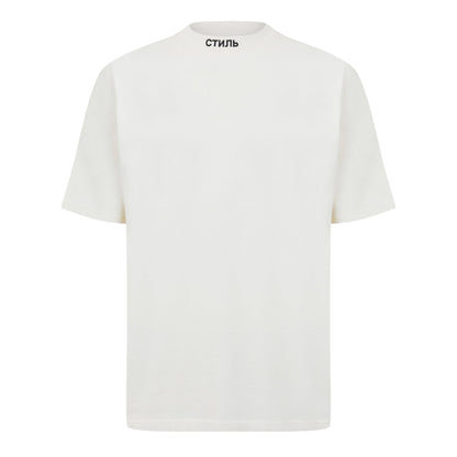 Embroidered Logo Short Sleeve T-Shirt