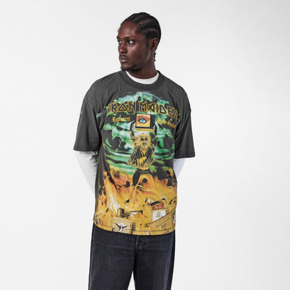 x Iron Maiden Holy Smoke Bold Fashion Metal Fusion T-Shirt
