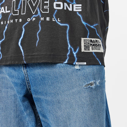 Rep Live One T-Shirt, Bold Fashion Metal Fusion