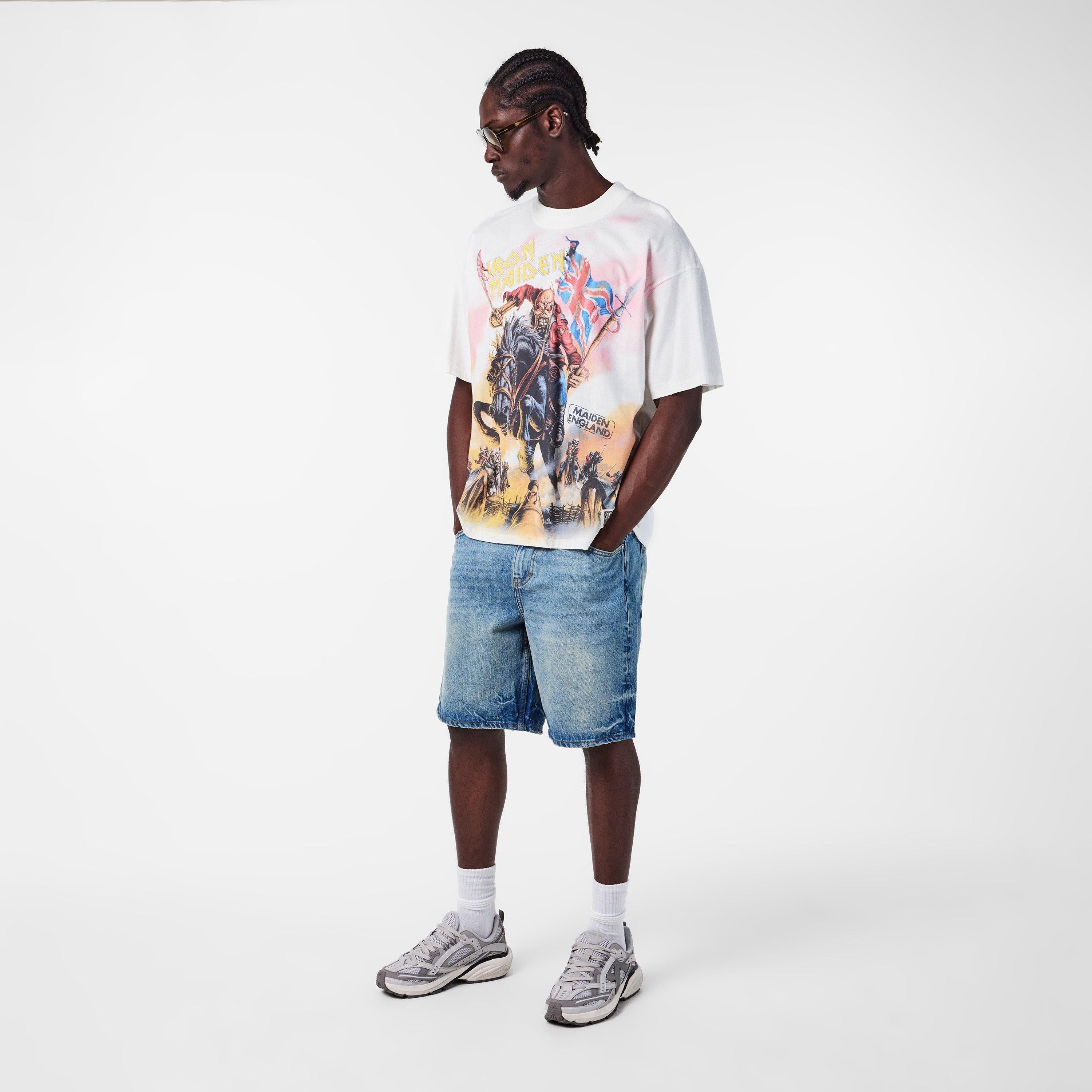 x Iron Maiden Bold Fashion Heavy Metal T-Shirt