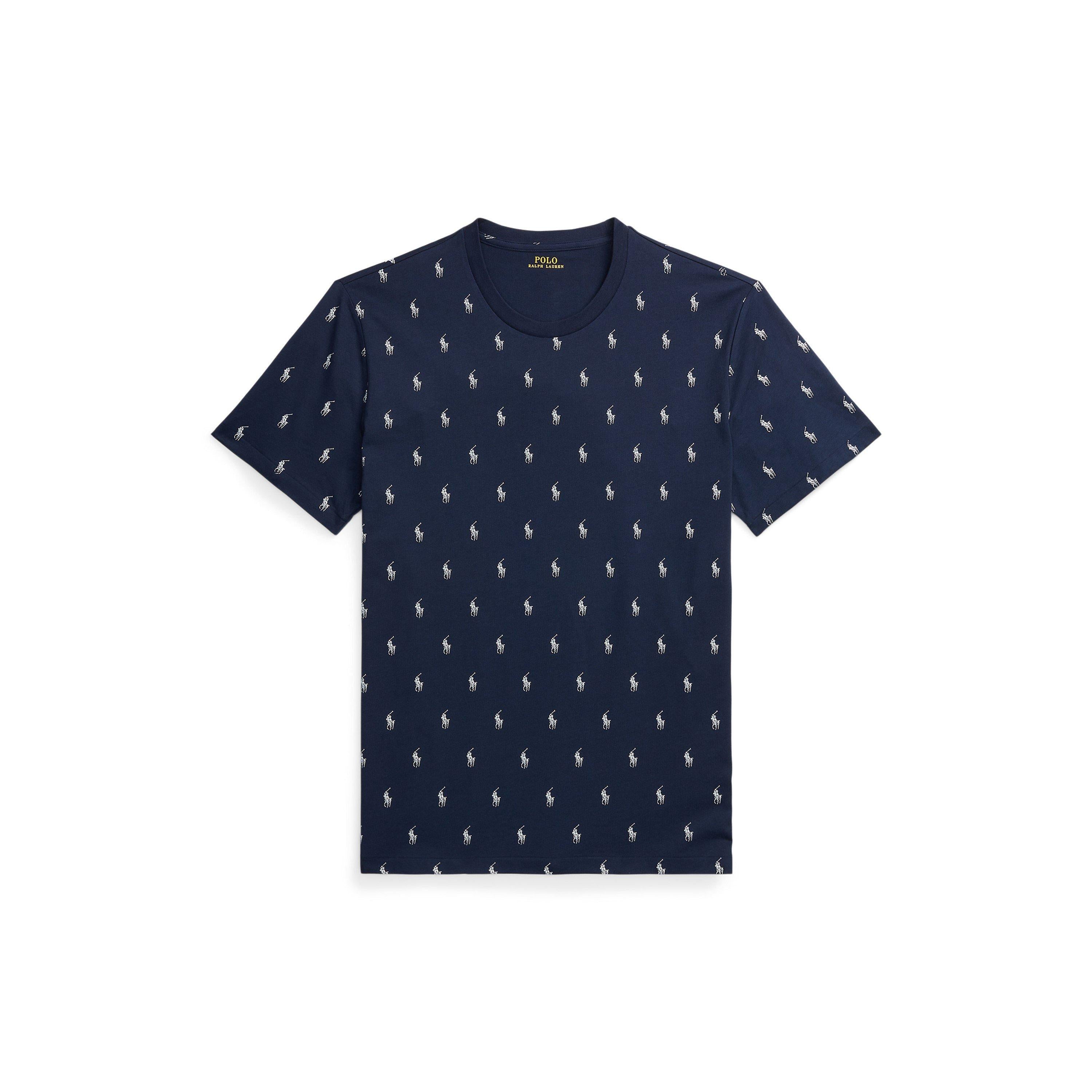 All Over Pony Cotton Short Sleeve T-Shirt