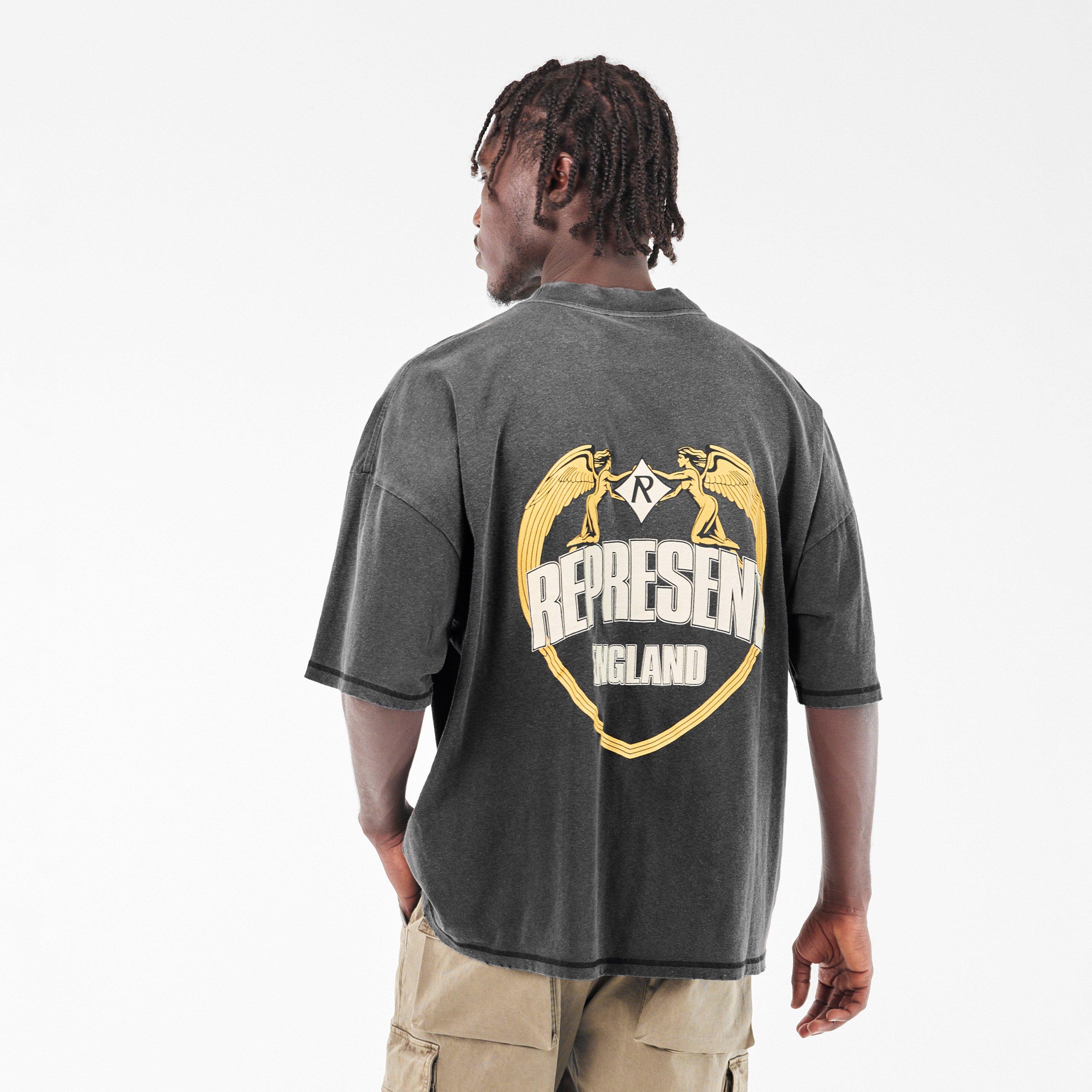 Angel Border Oversized T-Shirt