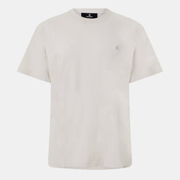 Metal R Cotton Short Sleeve Oversized T-Shirt