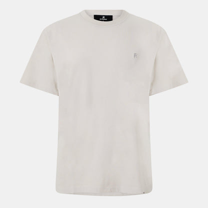 Metal R Cotton Short Sleeve Oversized T-Shirt