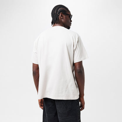Metal R Cotton Short Sleeve Oversized T-Shirt