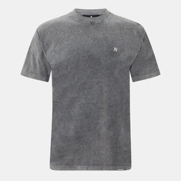 Metal R Cotton Short Sleeve Oversized T-Shirt
