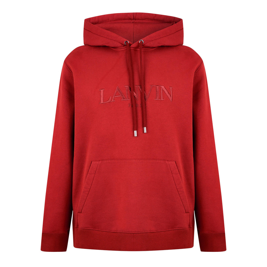 Embroidered Logo Hoodie