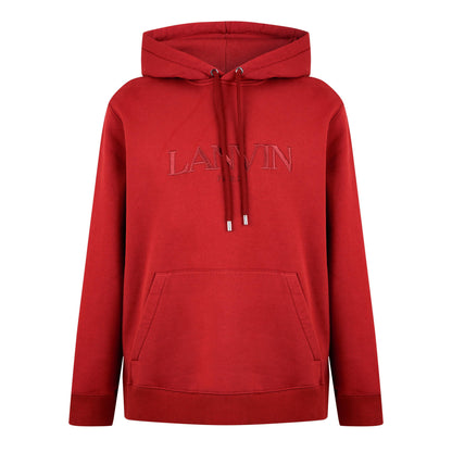 Embroidered Logo Hoodie