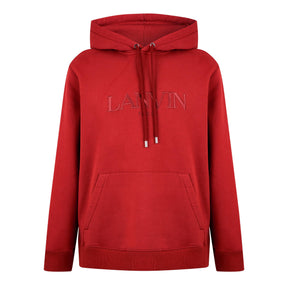 Embroidered Logo Hoodie