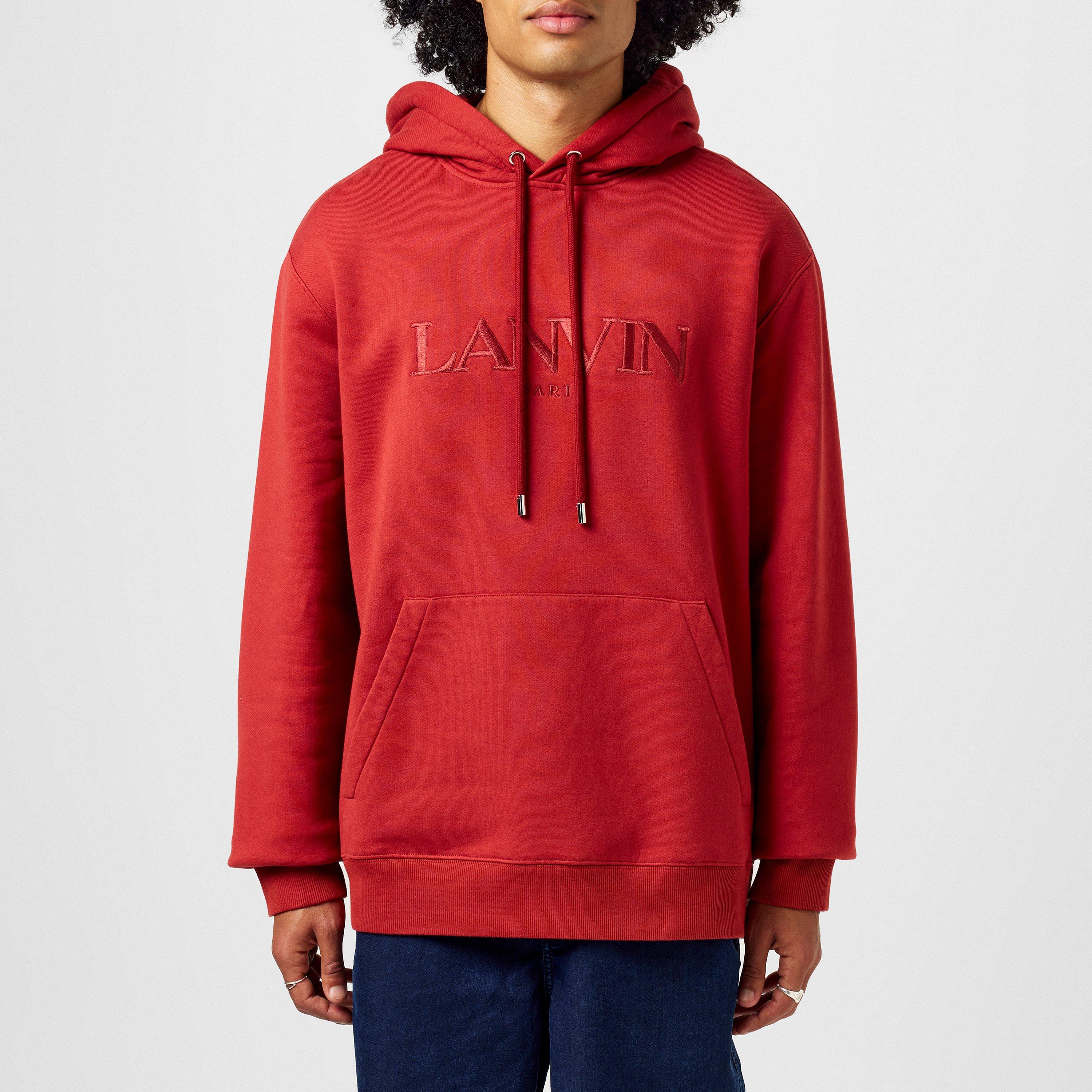 Embroidered Logo Hoodie
