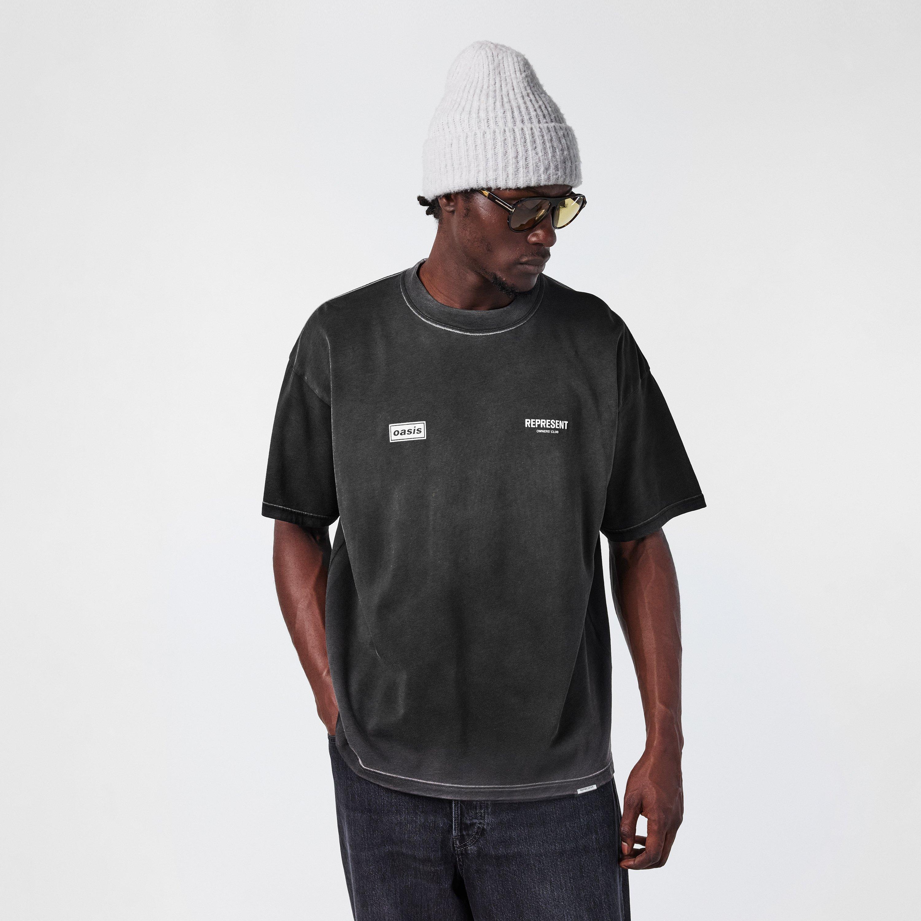 X Oasis Owners Club Limited Edition Cotton Short Sleeve Oversized T-Shirts