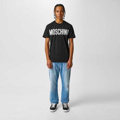 Men's Contrast Logo Regular Fit T-Shirt
