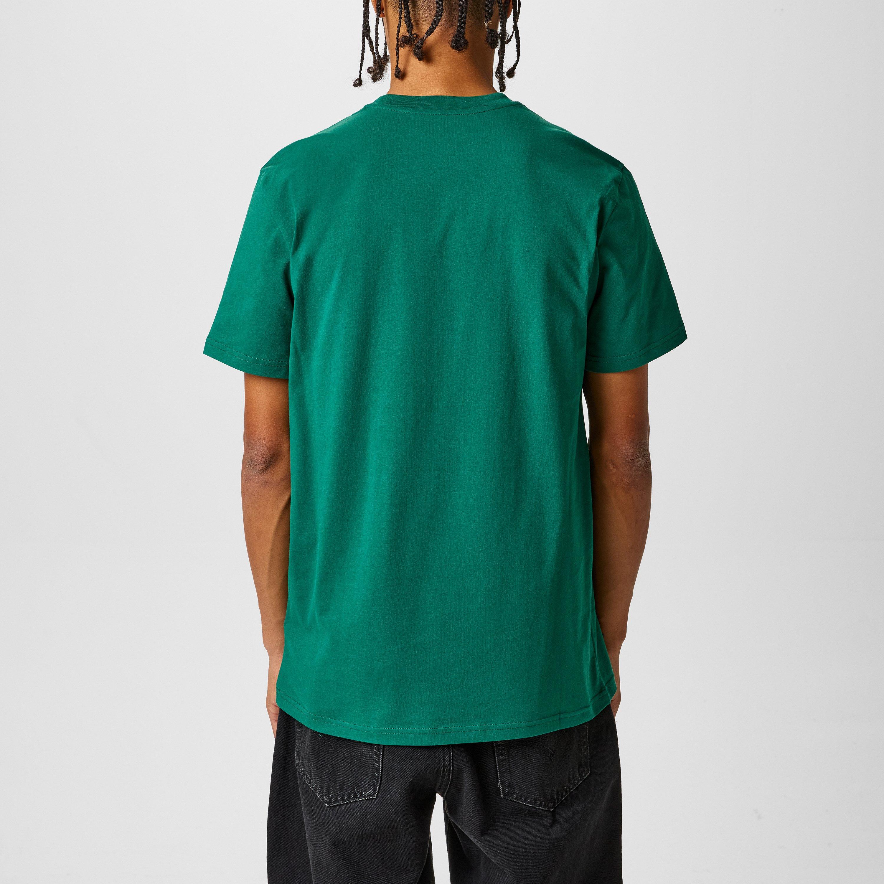Men's Contrast Logo Regular Fit T-Shirt