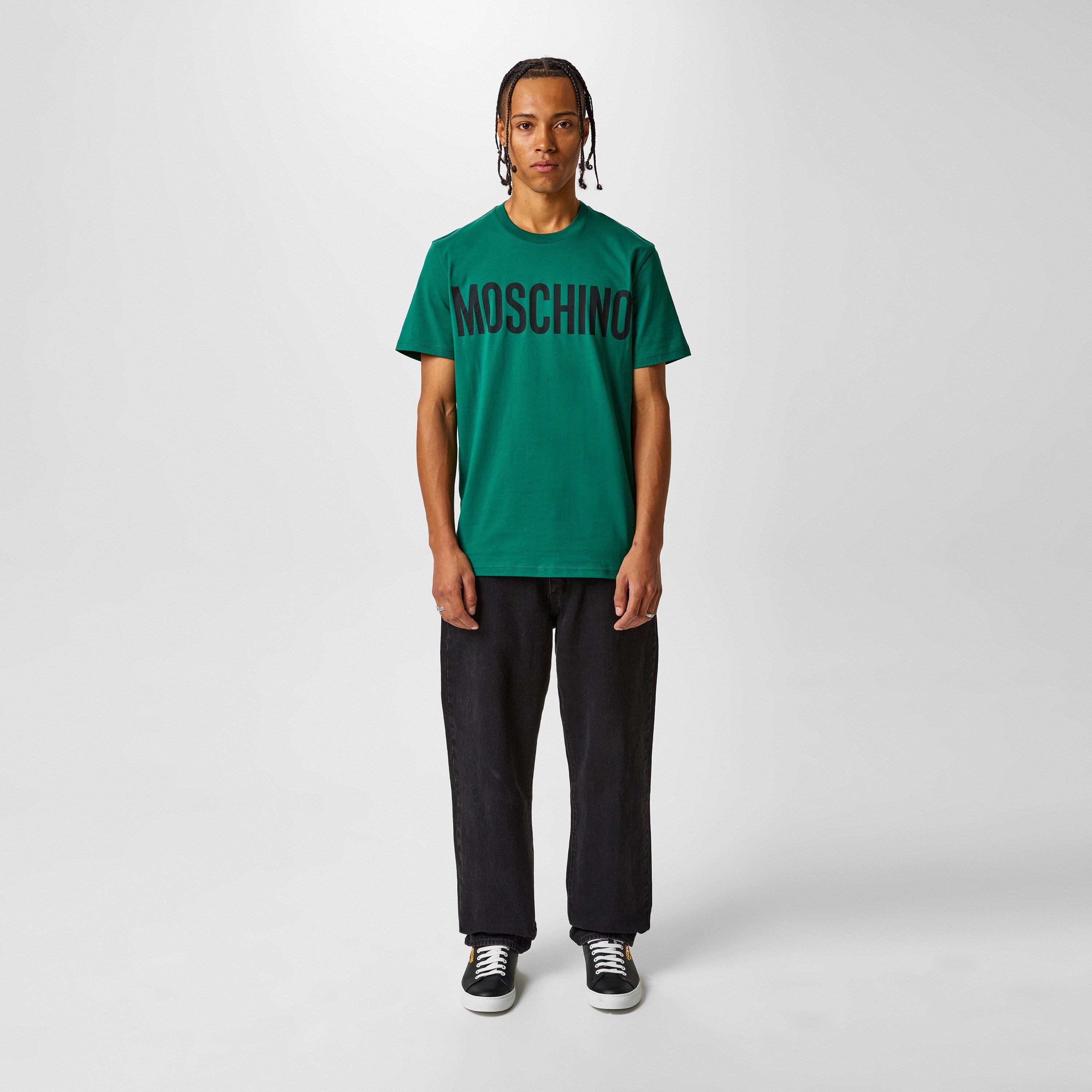 Men's Contrast Logo Regular Fit T-Shirt