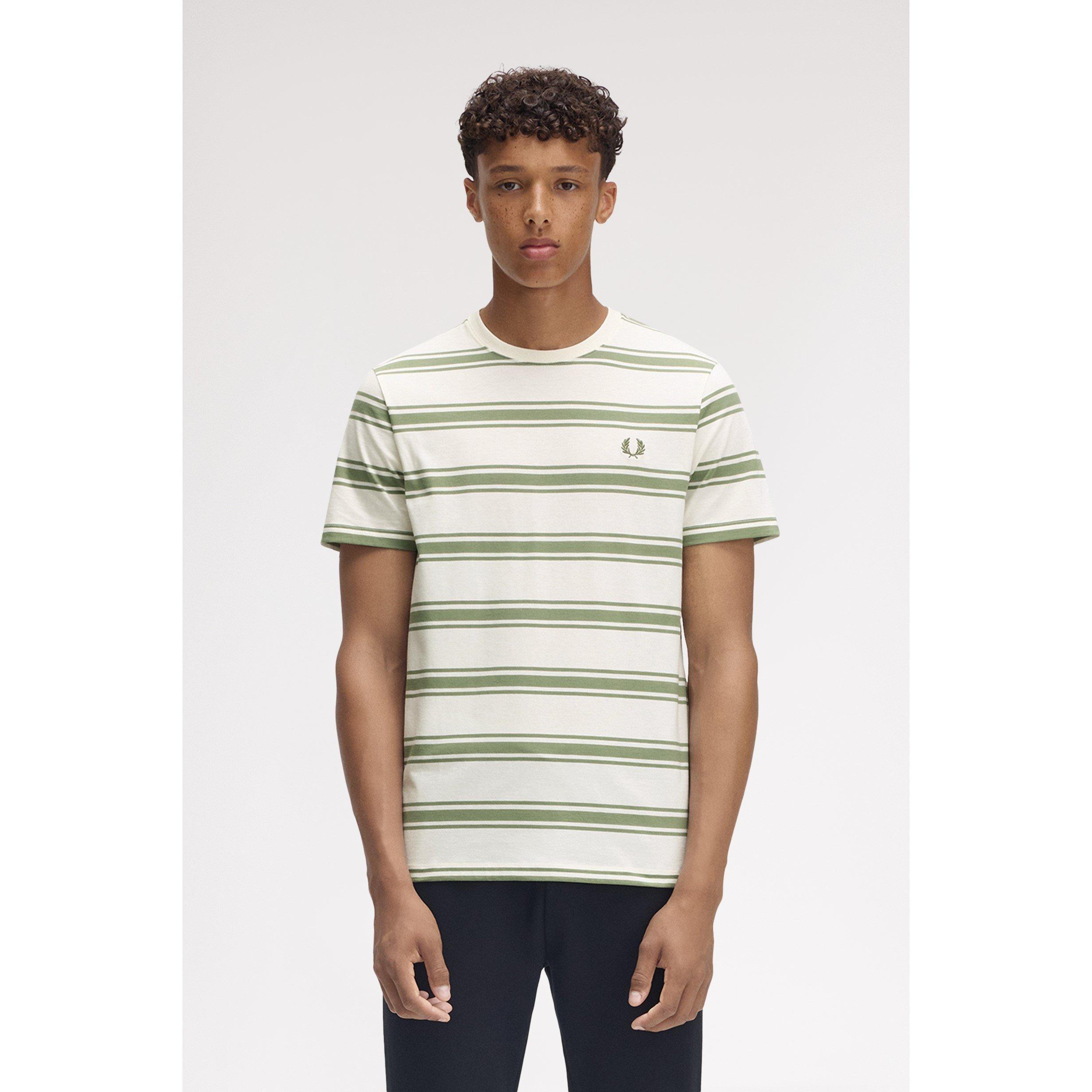 Fine Stripe Regular Fit T-Shirt