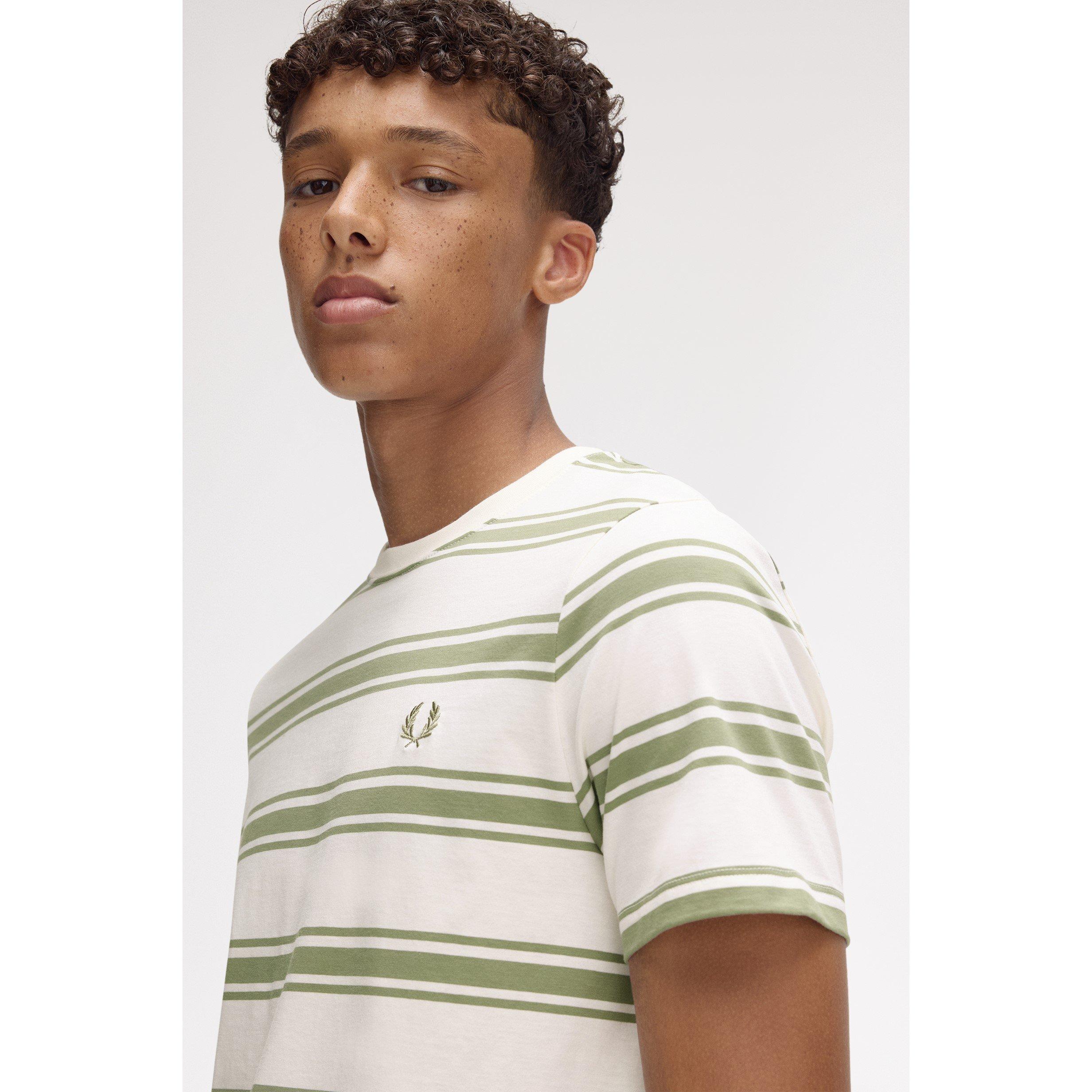 Fine Stripe Regular Fit T-Shirt