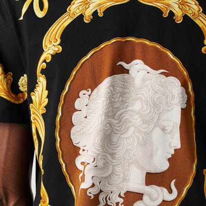 Medusa Cameo Print T-Shirt