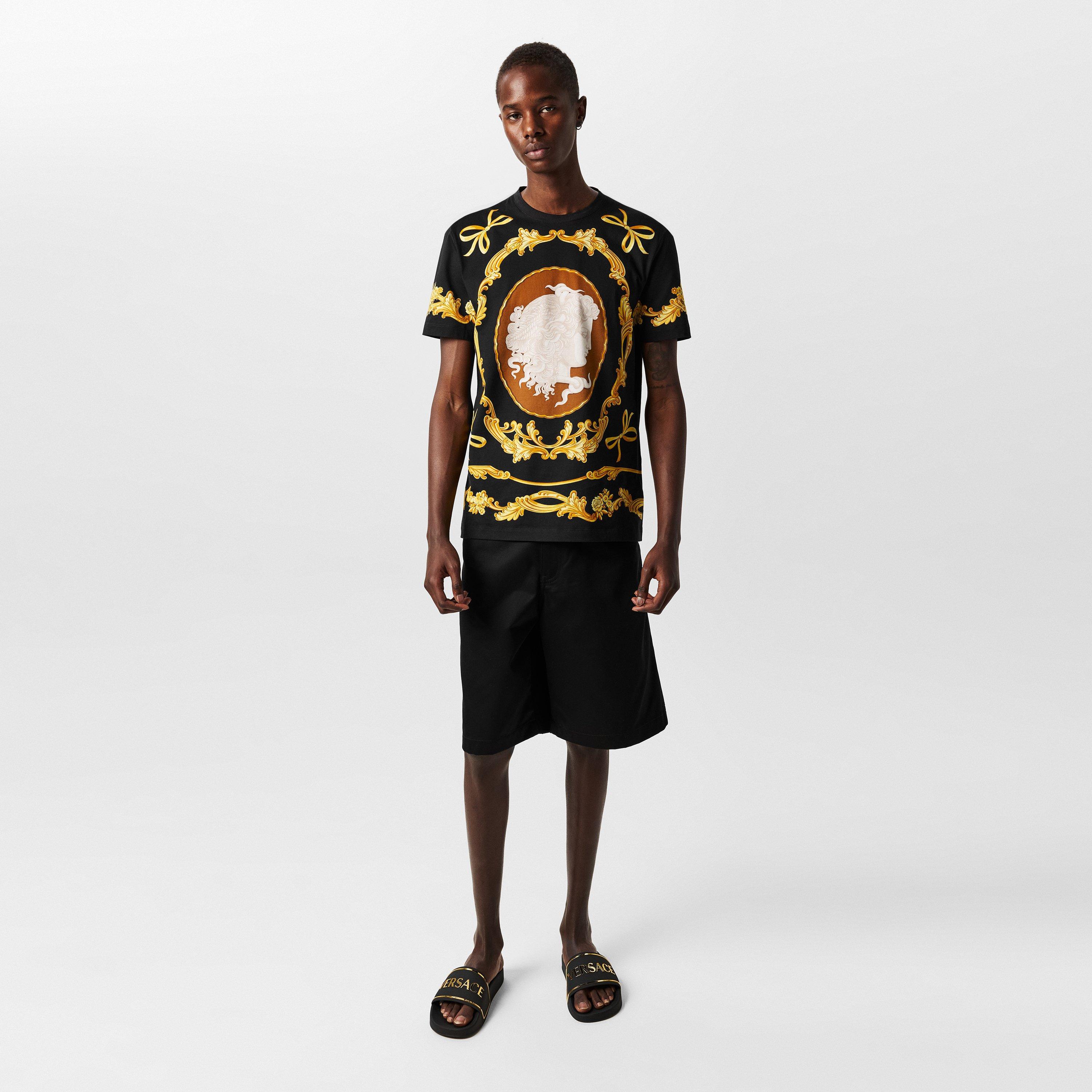 Medusa Cameo Print T-Shirt