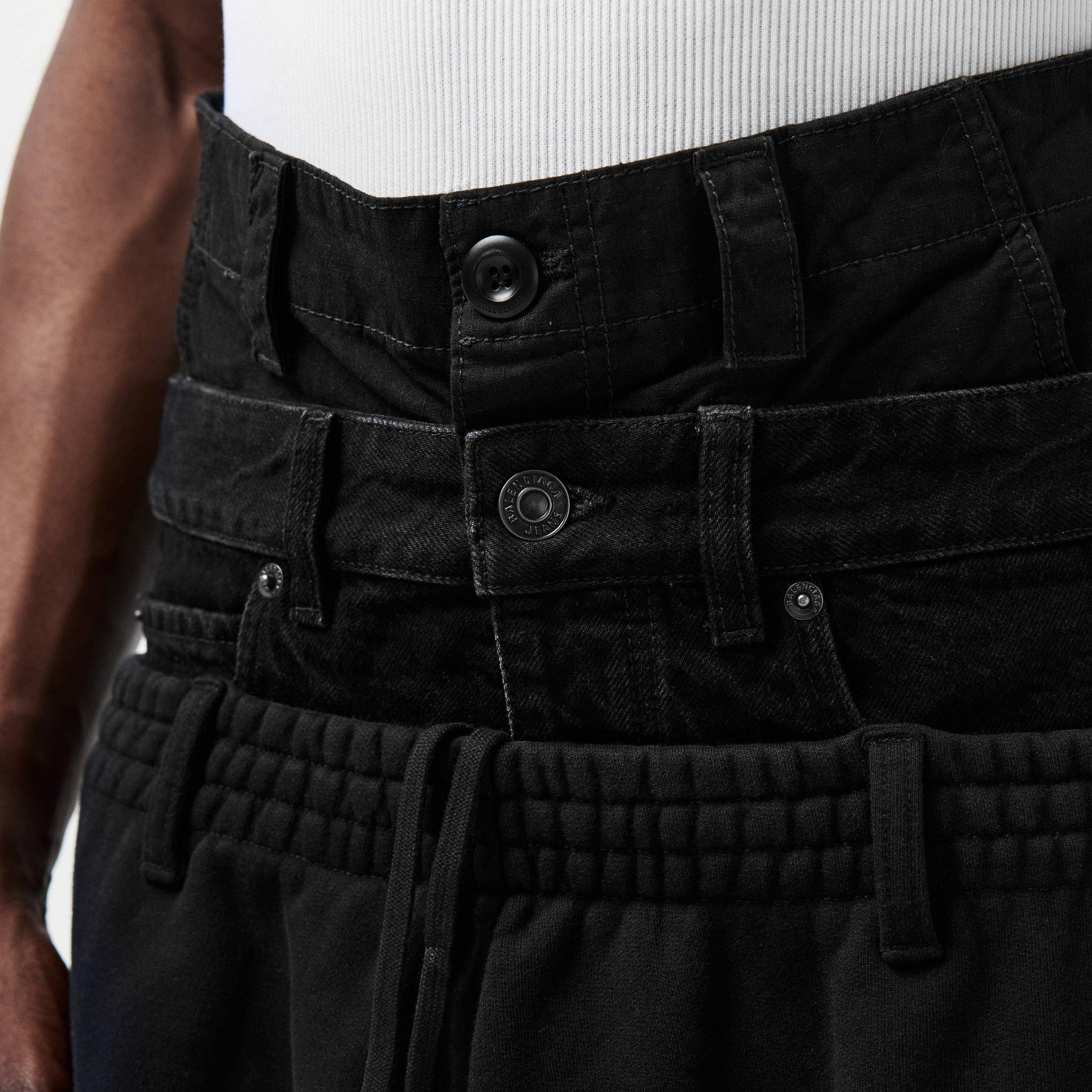 Layered Jogging Bottoms