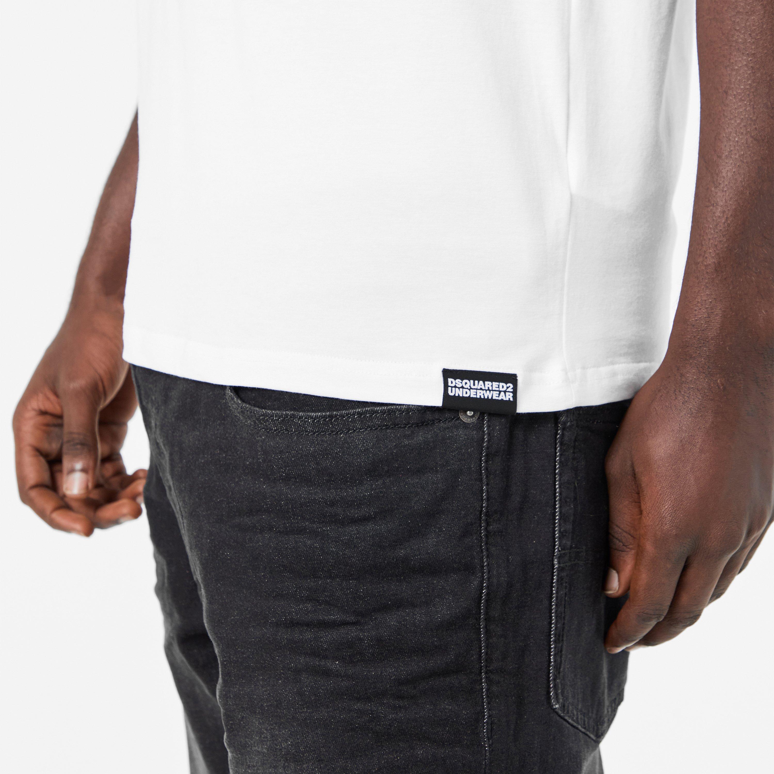 DSQ Band Logo Slim Fit T-Shirt