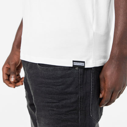 DSQ Band Logo Slim Fit T-Shirt