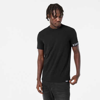 DSQ Band Logo Slim Fit T-Shirt