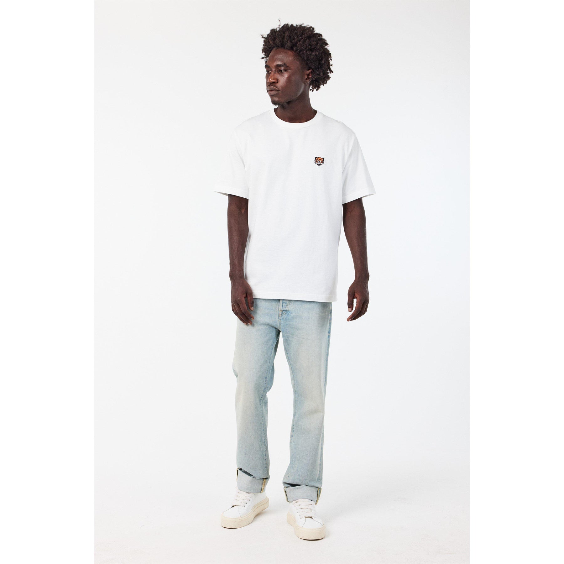 Happy Tiger Patch T-Shirt