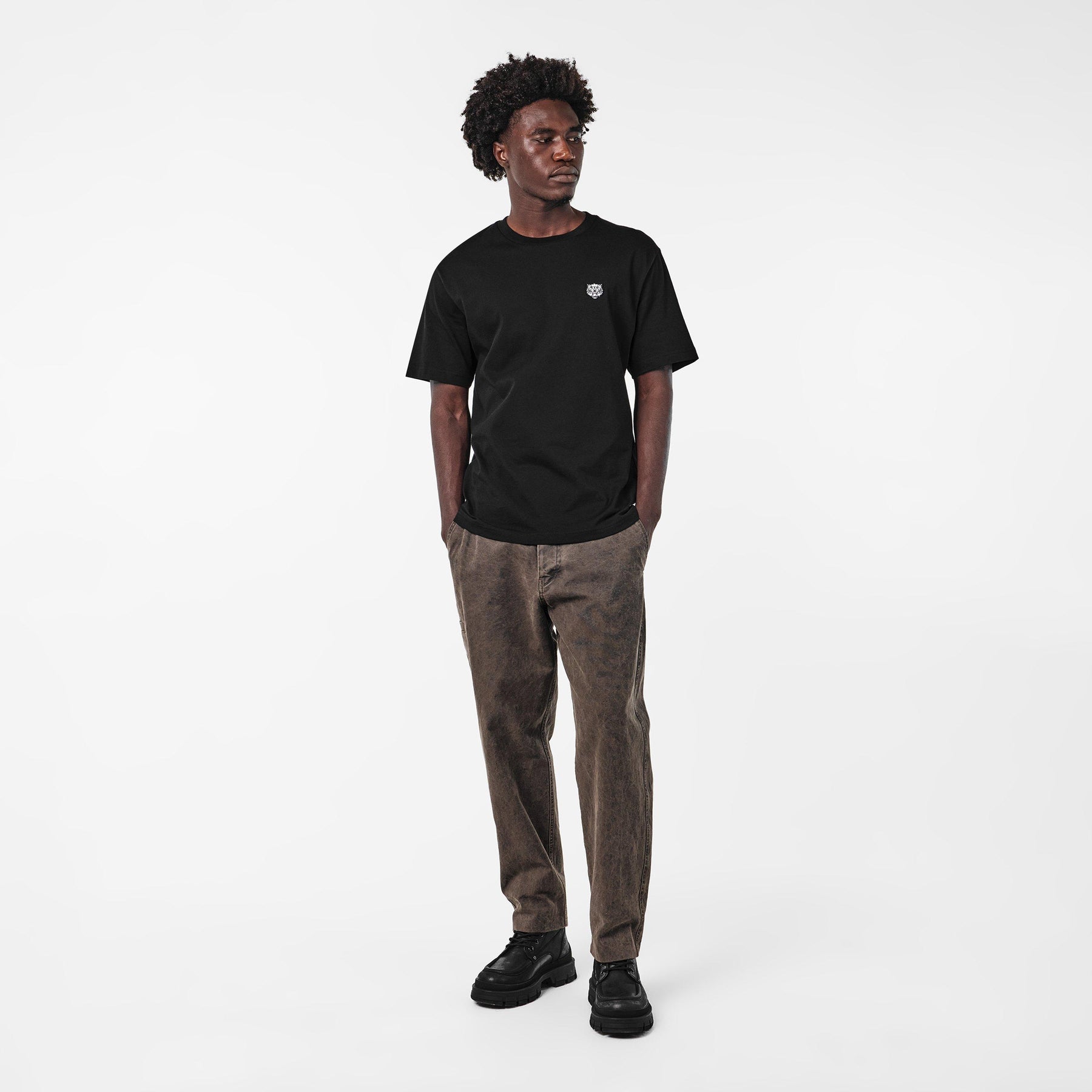 Happy Tiger Patch T-Shirt