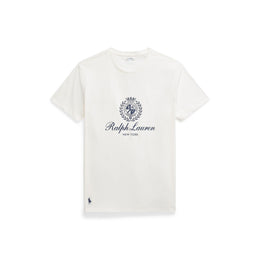Crest Logo Crew Neck T-Shirt