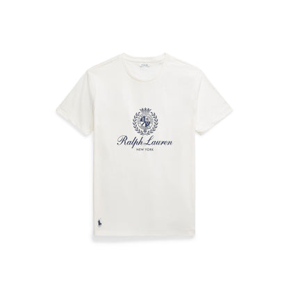 Crest Logo Crew Neck T-Shirt