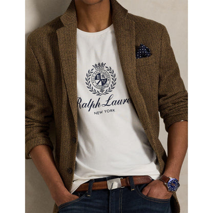 Crest Logo Crew Neck T-Shirt