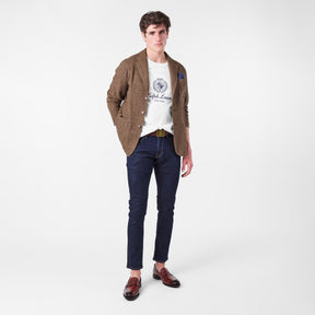 Men's Crest Logo Regular Fit T-Shirt