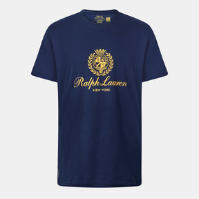 Men's Crest Logo Regular Fit T-Shirt