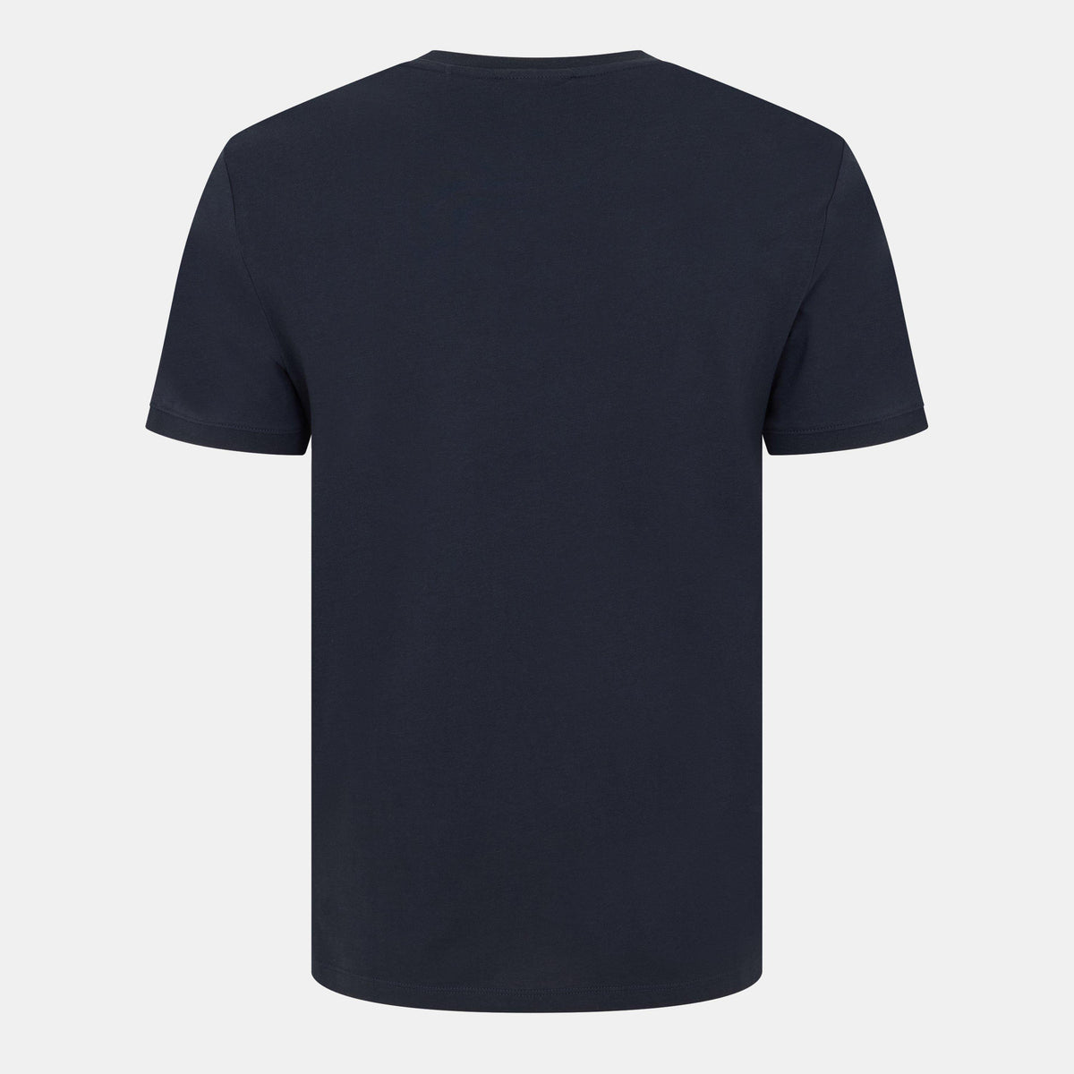 Metallic Badge Cotton T-Shirt