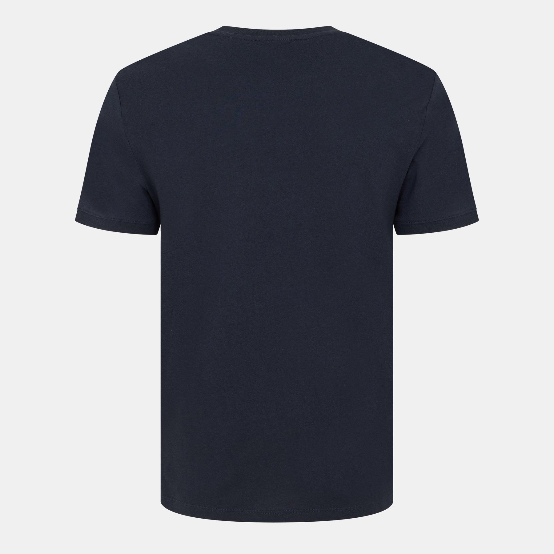Metallic Badge Cotton T-Shirt