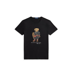 Ski Bear Embroidered T-Shirt