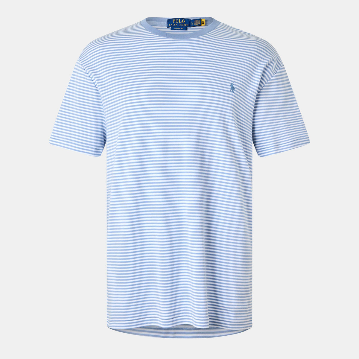Classic Fit Striped Soft Cotton T-Shirt