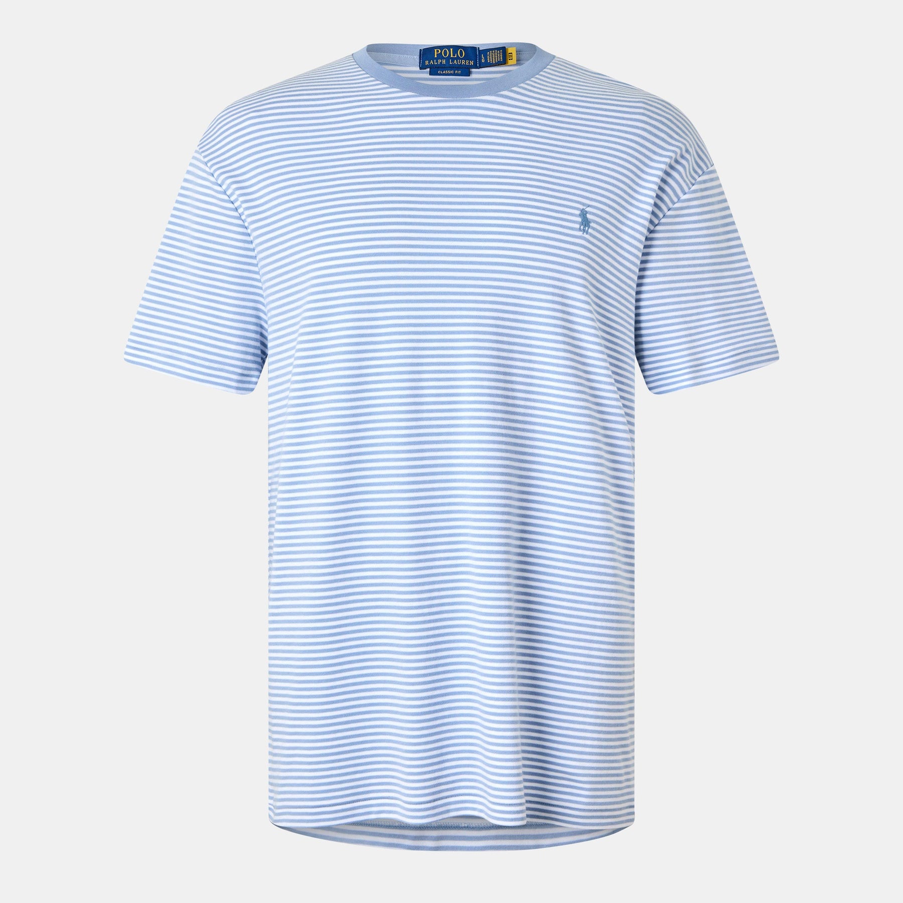 Classic Fit Striped Soft Cotton T-Shirt