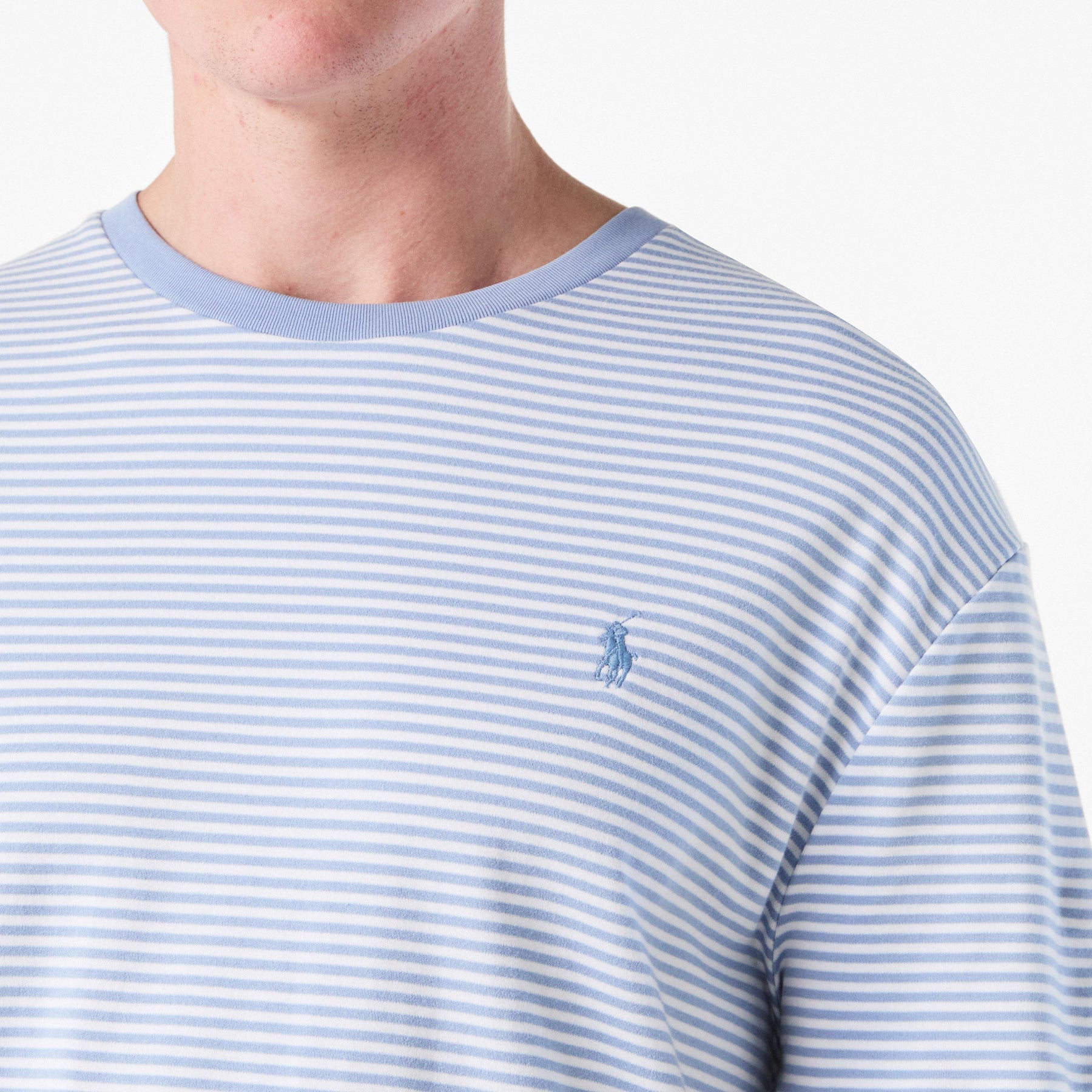 Classic Fit Striped Soft Cotton T-Shirt