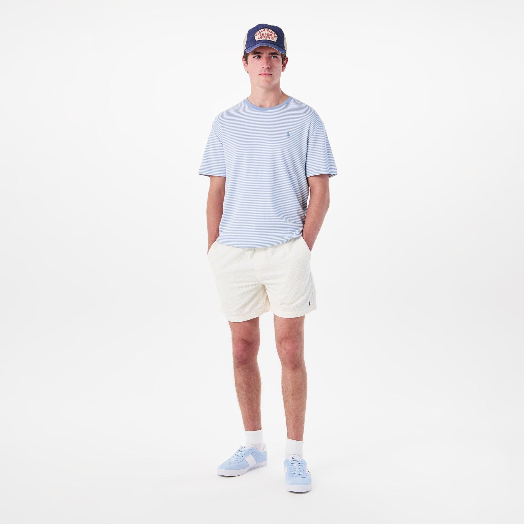 Classic Fit Striped Soft Cotton T-Shirt