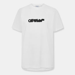 Spray Arrow Arrow Logo Print T-Shirt
