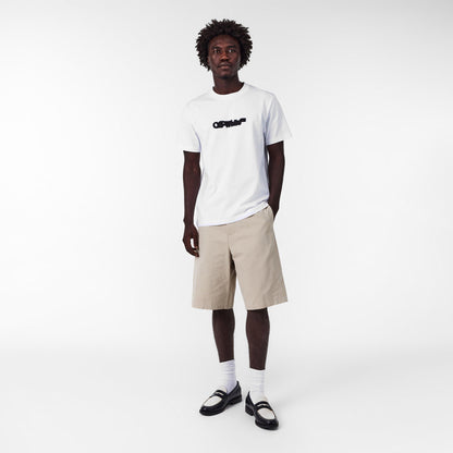 Spray Arrow Arrow Logo Print T-Shirt